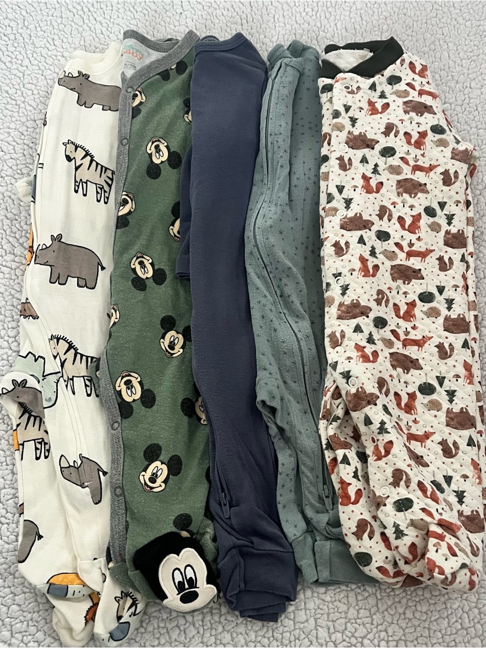 Mixed Baby Boy Pajama Bundle - size 6-9 months